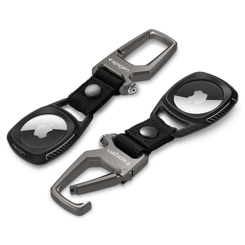 Spigen odolný ochranný kryt Rugged Armor pre Apple AirTag, matná čierna