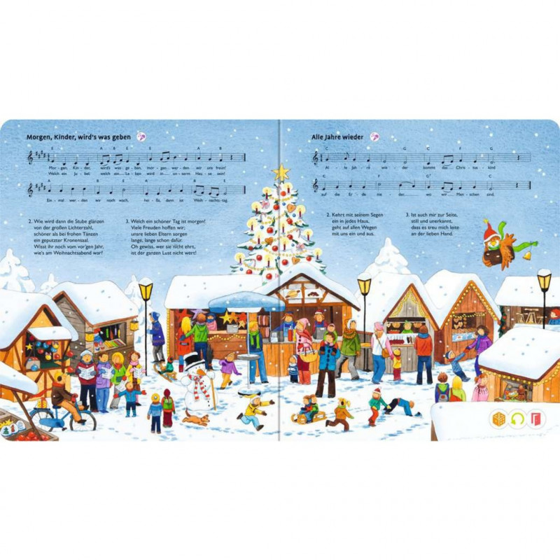 Ravensburger tiptoi Meine schönsten Weihnachtslieder, nemecké vydanie
