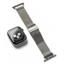 Náramok Ringke Metal One Mesh RGK12091 pre Apple Watch, 44/45/46/49 mm, strieborný