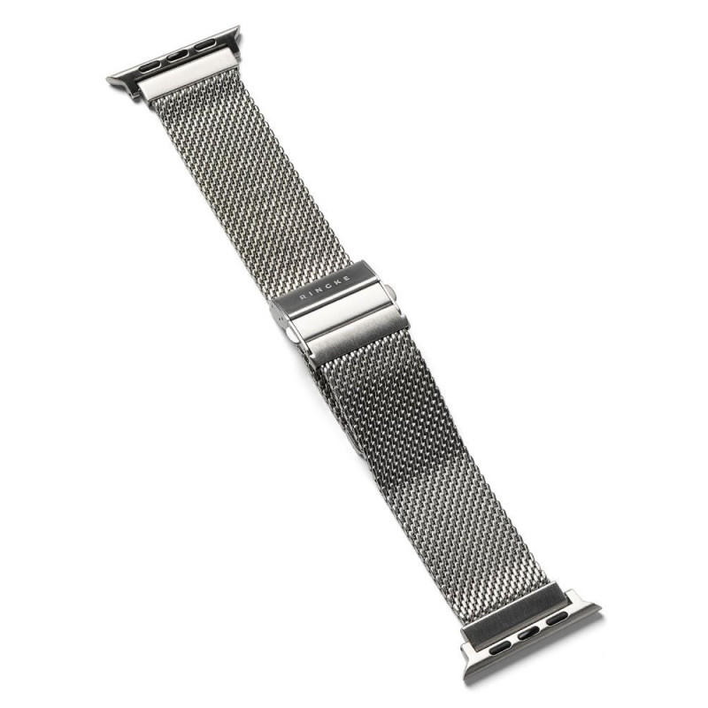 Náramok Ringke Metal One Mesh RGK12091 pre Apple Watch, 44/45/46/49 mm, strieborný