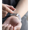 Náramok Ringke Metal One Mesh RGK12091 pre Apple Watch, 44/45/46/49 mm, strieborný