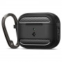 Spigen Rugged Armor ACS09822 puzdro pre Apple AirPods Pro 3, matná čierna