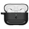 Spigen Rugged Armor ACS09822 puzdro pre Apple AirPods Pro 3, matná čierna