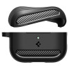 Spigen Rugged Armor ACS09822 puzdro pre Apple AirPods Pro 3, matná čierna