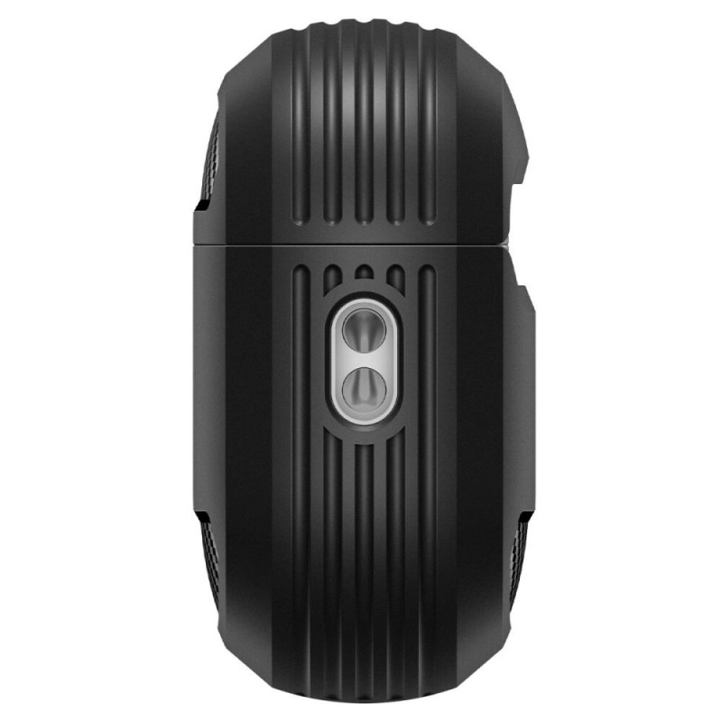 Spigen Rugged Armor ACS09822 puzdro pre Apple AirPods Pro 3, matná čierna