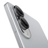 Spigen Optik Pro Glas.tR EZ Fit AGL09413 ochrana fotoaparátu pre Samsung Galaxy S25 Edge, čierna (2 ks)
