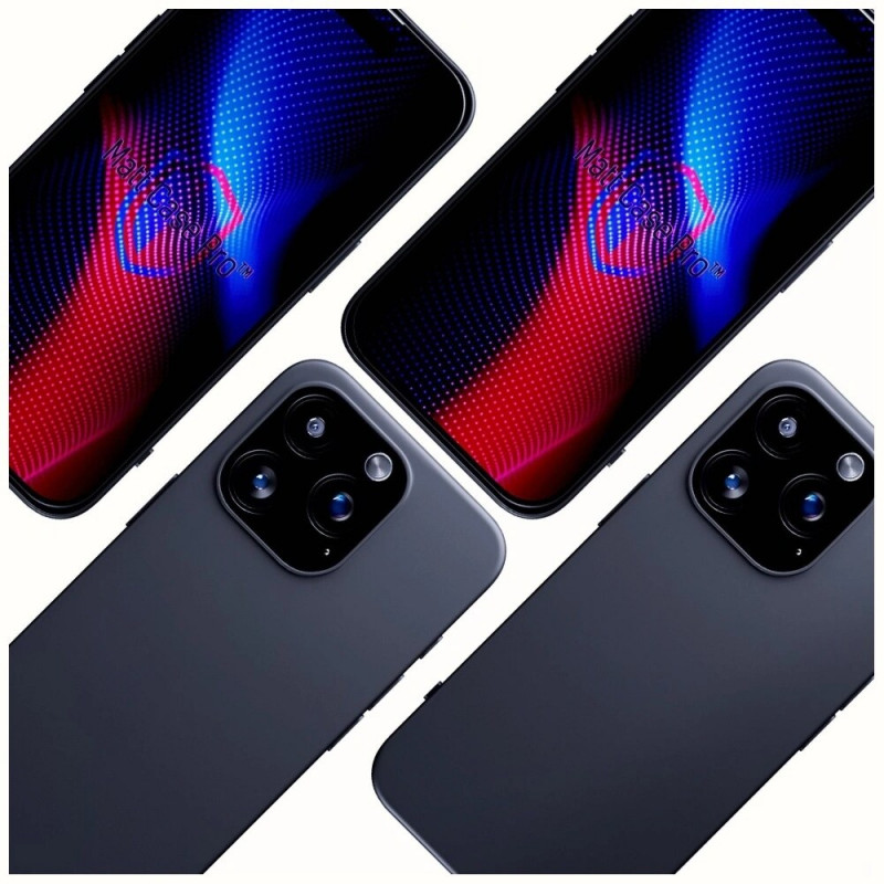3MK Matt Case Pro pre Apple iPhone 16 Pro Max, čierne