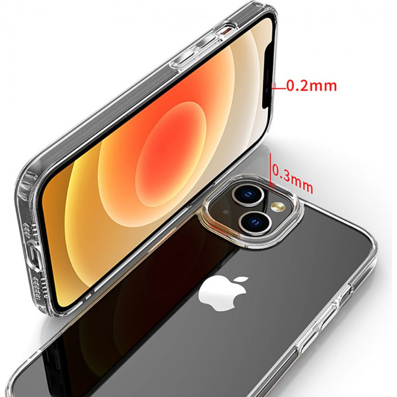 Tech-Protect Flexair Hybrid puzdro na Apple iPhone 13, priehľadné