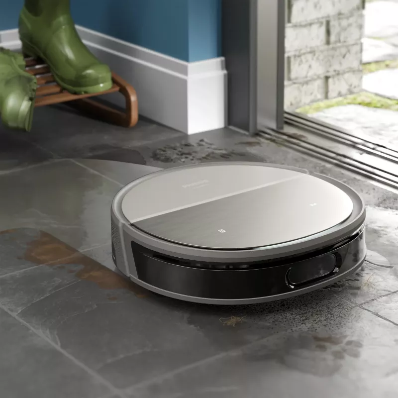 Robotický vysávač Philips HomeRun 9000 Series XU9100/10 Aqua, čierny
