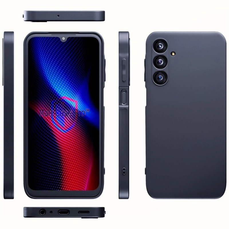 3MK Matt Case Pro pre Samsung Galaxy A25 5G, čierne