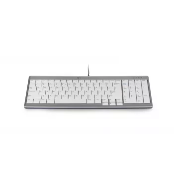 Bakker Elkhuizen UltraBoard 960 Compact Standard klávesnica BNEU960SCCH, káblová, švajčiarske rozloženie QWERTZ