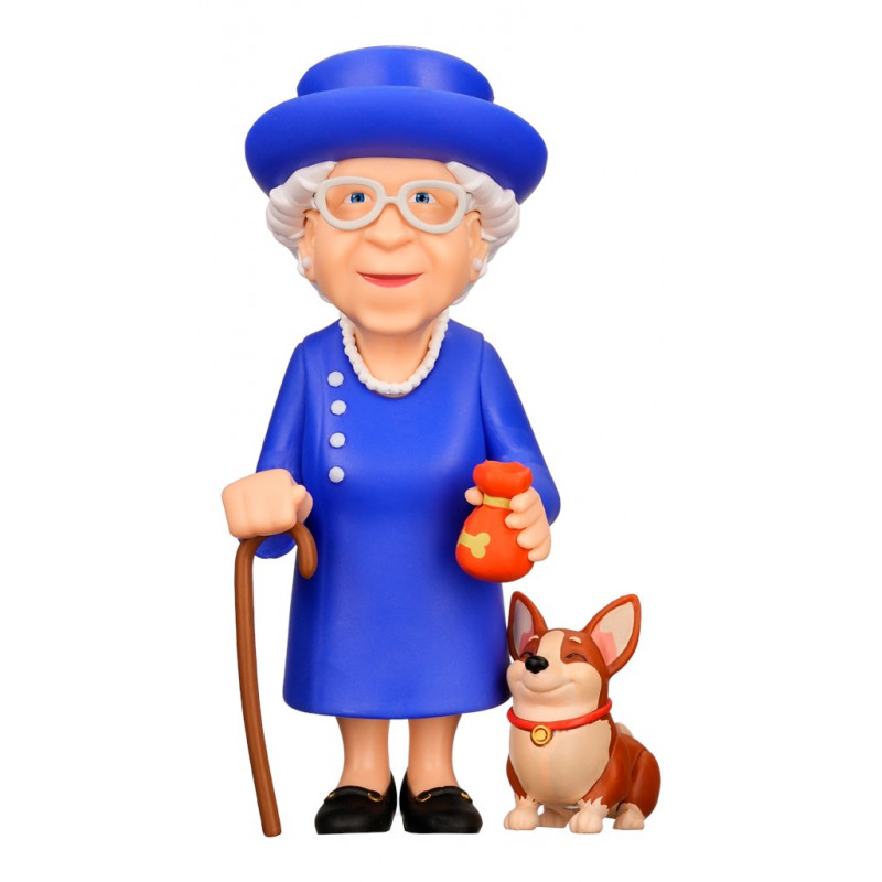 Minix Queen Elizabeth - Queen Elizabeth II With Corgi zberateľská figúrka