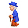 Minix Queen Elizabeth - Queen Elizabeth II With Corgi zberateľská figúrka