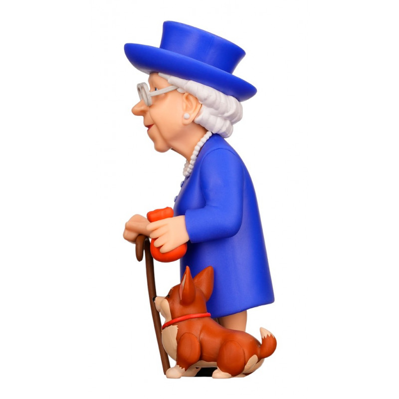 Minix Queen Elizabeth - Queen Elizabeth II With Corgi zberateľská figúrka