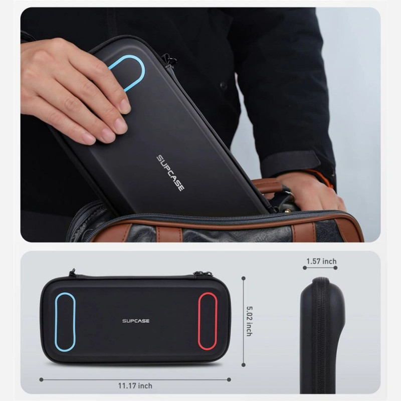 Supcase Prenosné mini puzdro pre Nintendo Switch 2, čierne