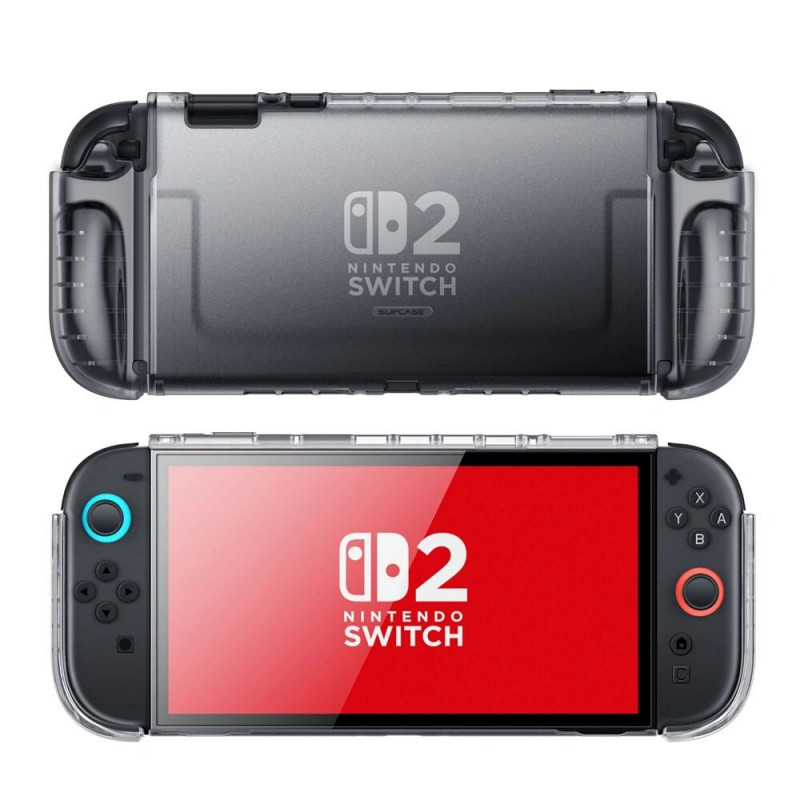 Supcase Crystal Case pre Nintendo Switch 2, Frost Black