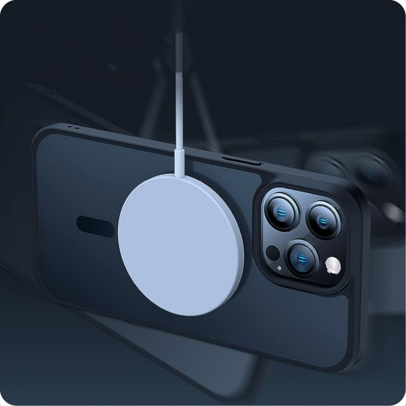 Tech-Protect Magmat MagSafe THP2283 puzdro pre Apple iPhone 15 Pro, matná čierna