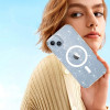 Tech-Protect FlexAir Hybrid MagSafe puzdro pre Apple iPhone 15, trblietavé číre