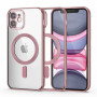 Tech-Protect MagShine MagSafe puzdro pre Apple iPhone 11, ružové zlato