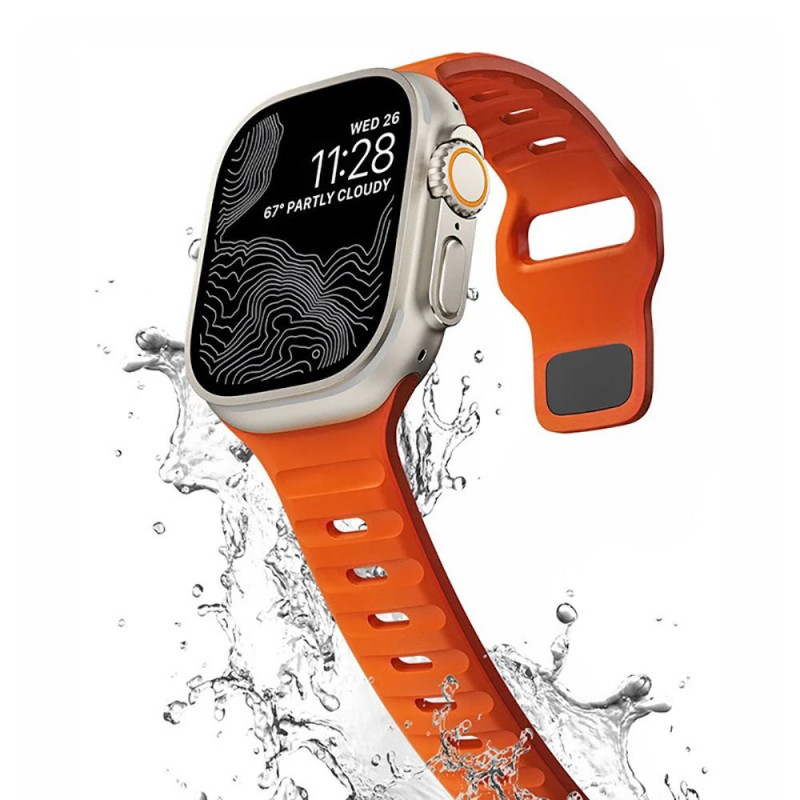 Remienok Tech-Protect IconBand Line pre Apple Watch 4/5/6/7/8/9/SE/Ultra 44/45/49 mm, čierny