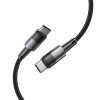 Kábel Tech-Protect UltraBoost USB-C/USB-C PD 60W 3A 25 cm, sivý
