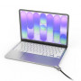 Compulocks Ledge Adapter pre MacBook Neo MBALDGN01KL, s kľúčovým káblovým zámkom (rohový zámok)