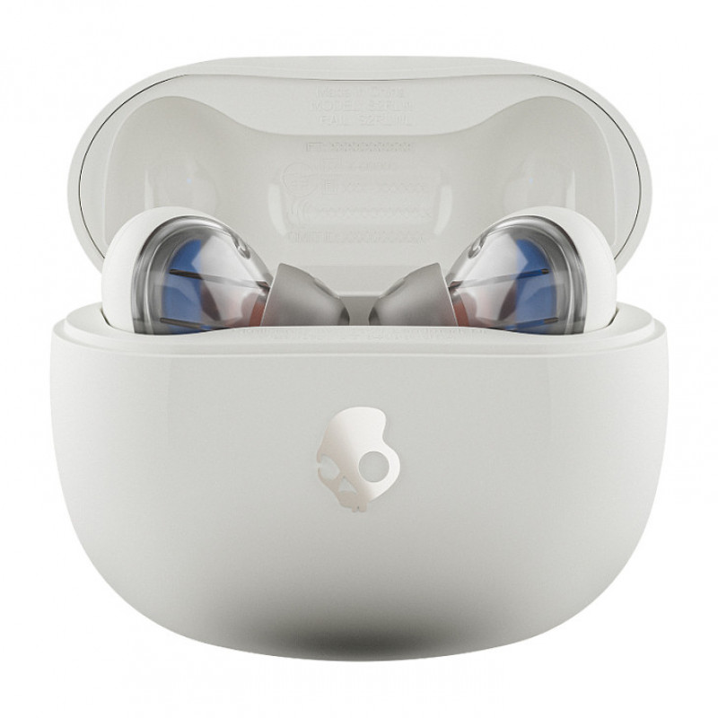 Bezdrôtové slúchadlá do uší Skullcandy Rail True Wireless S2RLW-Q751, Bone/Orange Glow