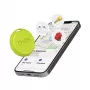 SBS Track My Circle lokátor kompatibilný s Apple Find My, zelený