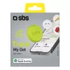 SBS Track My Circle lokátor kompatibilný s Apple Find My, zelený