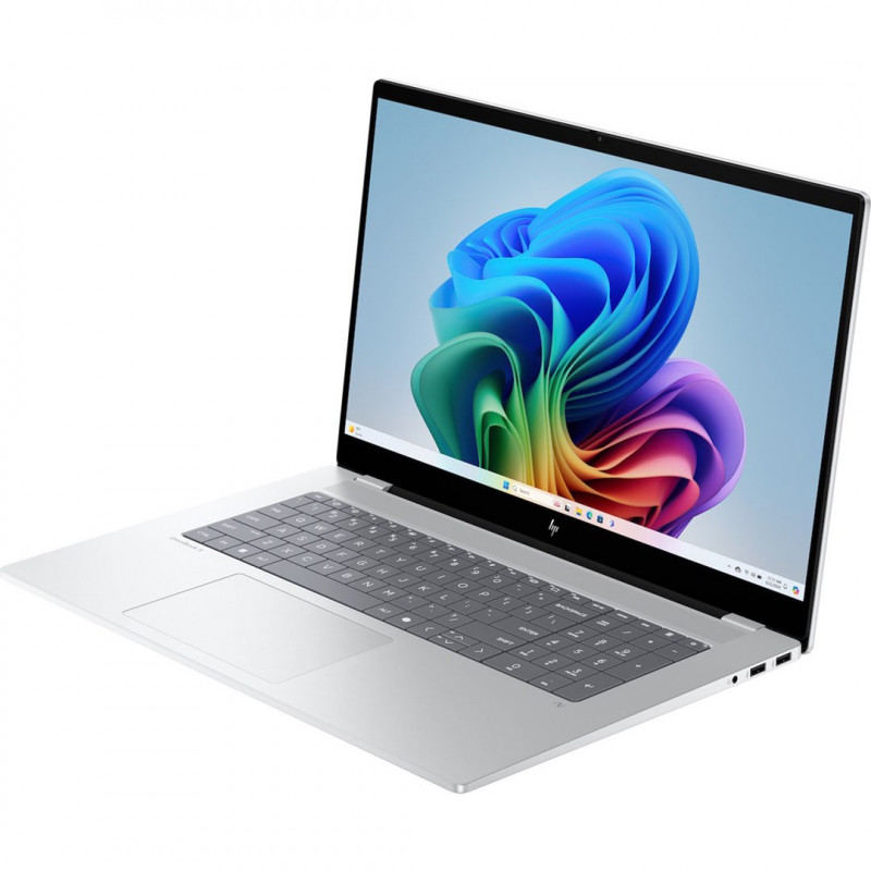 Notebook HP OmniBook X 17T-DD00-D4SD9, 17,3" FHD Touch, Intel Core Ultra 7 256V, 16 GB RAM, 512 GB SSD, Win11, strieborný Glaciar (REPACK)