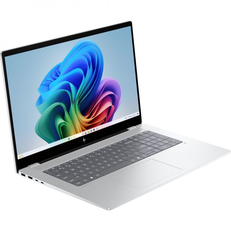 Notebook HP OmniBook X 17T-DD00-D4SD9, 17,3" FHD Touch, Intel Core Ultra 7 256V, 16 GB RAM, 512 GB SSD, Win11, strieborný Glaciar (REPACK)