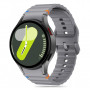 Tech-Protect Silikónový športový remienok pre Samsung Galaxy Watch 4/5/5 Pro/6/7/FE, Crayon Grey