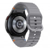 Tech-Protect Silikónový športový remienok pre Samsung Galaxy Watch 4/5/5 Pro/6/7/FE, Crayon Grey