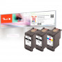 Sada atramentových kaziet Peach Spar Pack PI100-317 (kompatibilná s Canon PG-545/CL-546)
