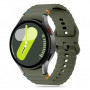 Tech-Protect silikónový športový remienok THP3054 pre Samsung Galaxy Watch 4/5/5 Pro/6/7/FE, army green