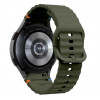 Tech-Protect silikónový športový remienok THP3054 pre Samsung Galaxy Watch 4/5/5 Pro/6/7/FE, army green