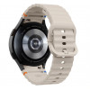 Tech-Protect Silikónový športový remienok pre Samsung Galaxy Watch 4/5/5 Pro/6/7/FE, Starlight