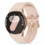 Tech-Protect Silikónový remienok THP2974 pre Samsung Galaxy Watch 4/5/5 Pro/6/7/FE, Caffe Latte