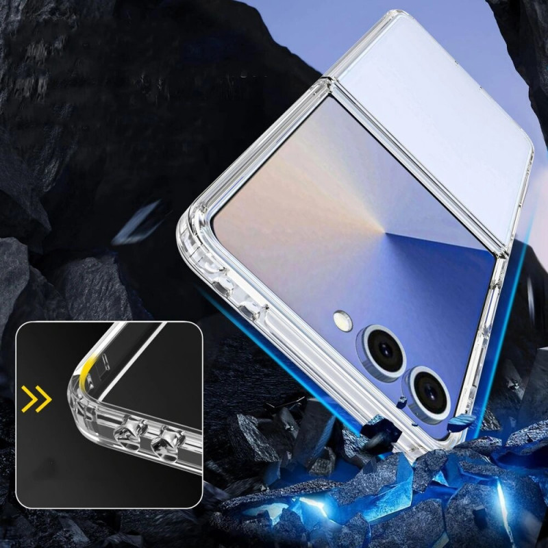 Tech-Protect Flexair Hybrid puzdro THP4318 pre Samsung Galaxy Z Flip 7, priehľadné