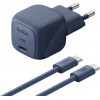 Nabíjačka Belkin BoostCharge 30 W USB-C PD s PPS a 2 m káblom USB-C (WCA008KQ2MBL-B6)