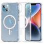 Tech-Protect Flexair Hybrid MagSafe puzdro na Apple iPhone 13 / 14, Glitter