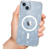 Tech-Protect Flexair Hybrid MagSafe puzdro na Apple iPhone 13 / 14, Glitter