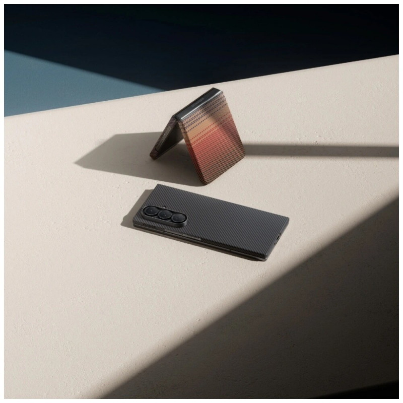 PITAKA Ultra-Slim MagSafe puzdro pre Samsung Galaxy Z Fold7, čierno-sivá