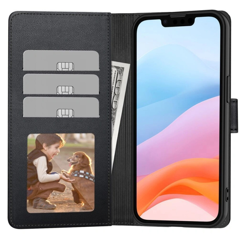 Tech-Protect peňaženkové puzdro THP4351 pre Motorola Moto G56 5G, čierne