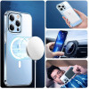 Tech-Protect Flexair Hybrid MagSafe puzdro na Samsung Galaxy S23, transparentné