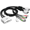 TRENDnet TK-214i KVM/audio prepínač, 2 x KVM/audio