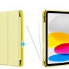 Tech-Protect SC Pen puzdro na Apple iPad 10.9 (2022) / iPad 11 (2025), žlté