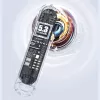 Dudao U8 TWS bezdrôtové in-ear slúchadlá, Bluetooth 5.3, biela