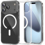 Tech-Protect Flexair Hybrid MagSafe puzdro pre Apple iPhone 17 Pro, priehľadné