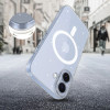 Puzdro Tech-Protect FlexAir MagSafe pre Apple iPhone 17, priehľadné s trblietkami